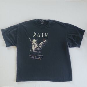 RUSH - Snakes & Arrows Tour T-Shirt 2007 *MIS-PRINT*